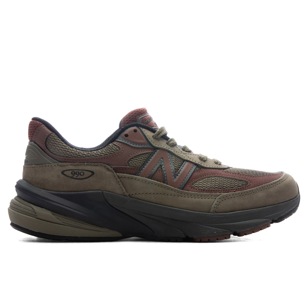 Made in USA 990v6 - Dark Camo/Rich Oak/Black Cement