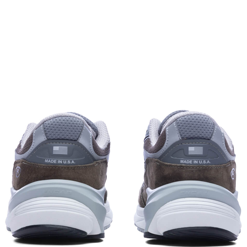 Made in USA 990v6 - Olive/Grey