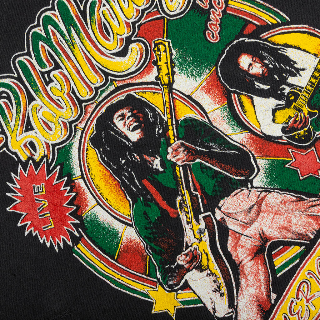 Bob Marley Crew Tee - Coal Pigment