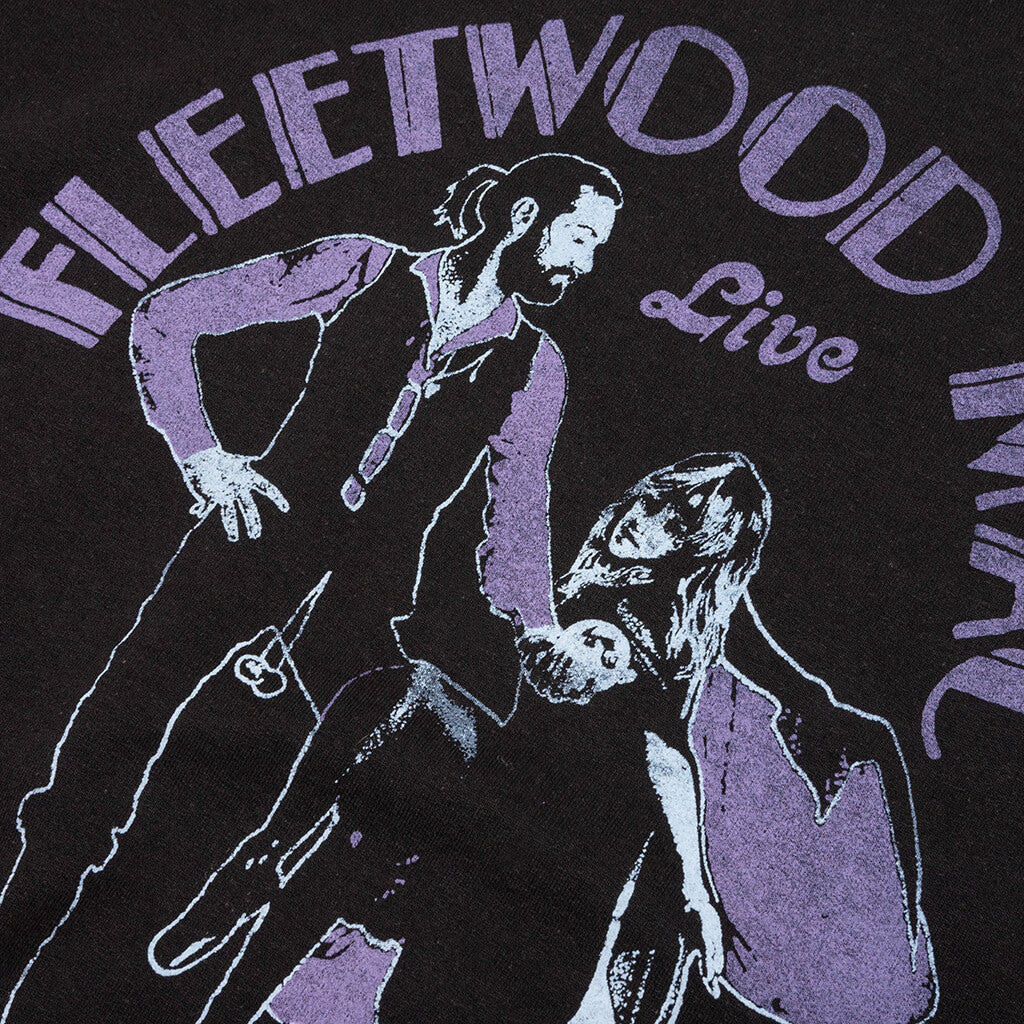 Fleetwood Mac Summer Tour Crew Fleece - Coal Pigment