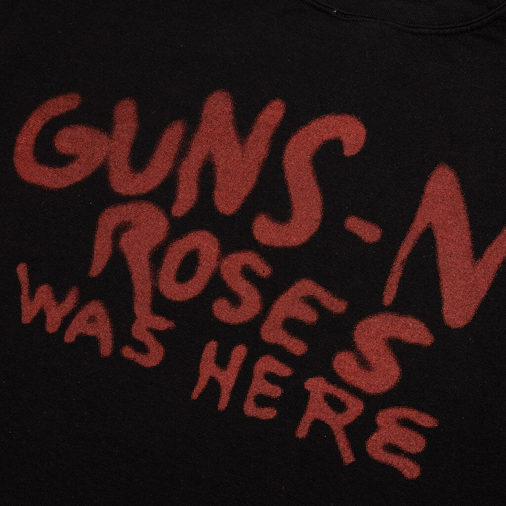 GNR Was Here Crew Fleece - Coal Pigment