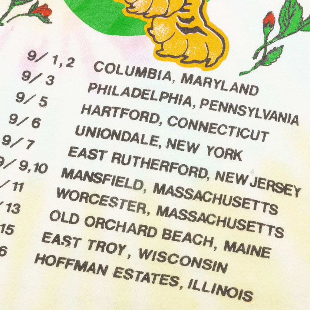 Jerry Garcia Tour S/S T-Shirt - Tie Dye