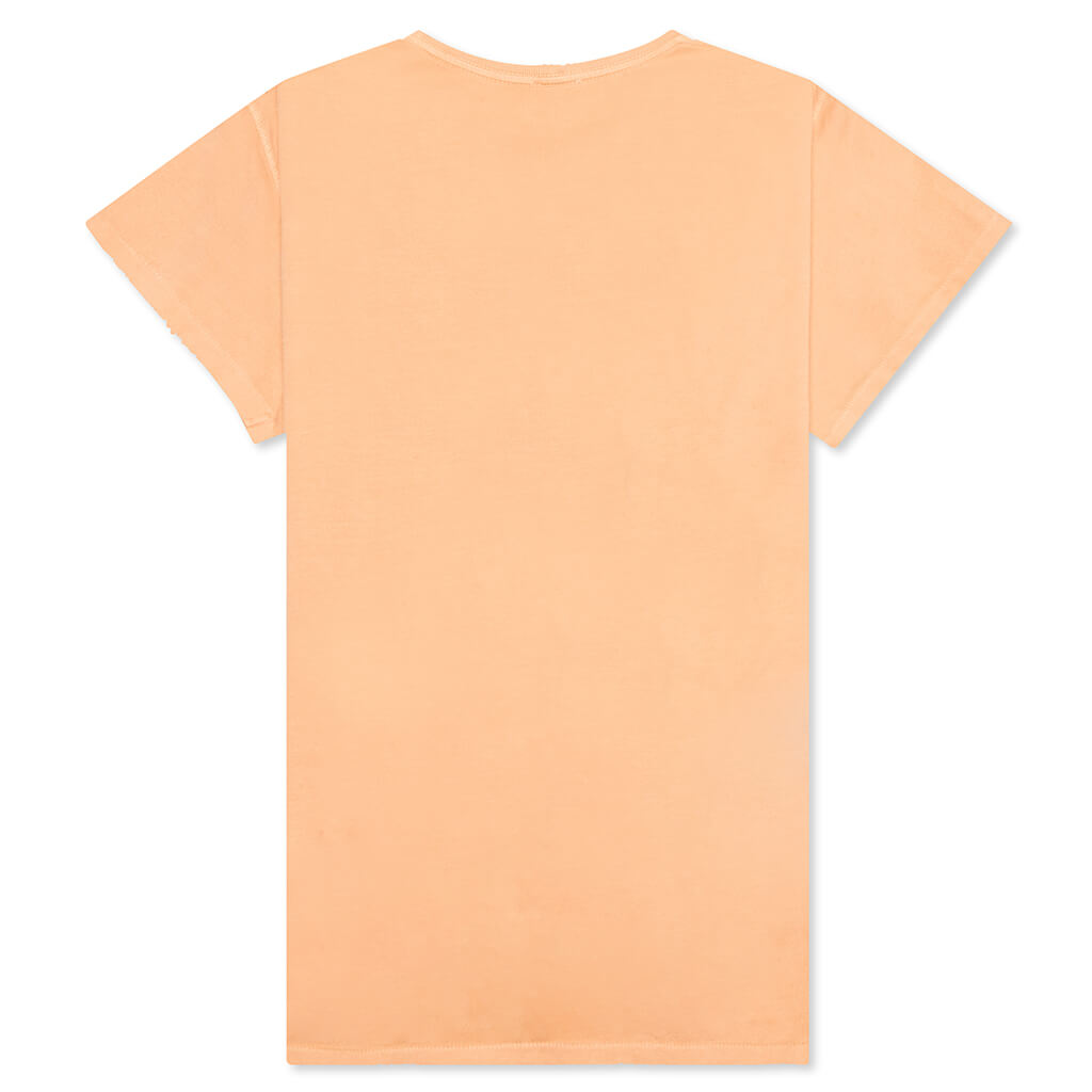 Kiss Crew Tee - Peach Fuzz
