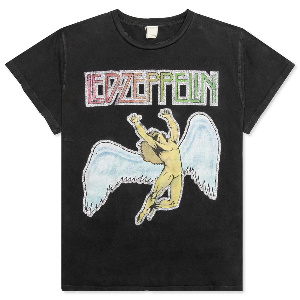 Led Zeppelin Icarus Crew Tee - Coal Pigment