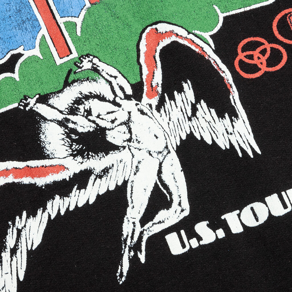 Led Zeppelin U.S. Tour Crew Fleece - Coal Pigment