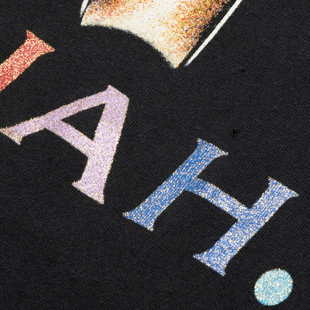 Mariah Crew Tee - Coal Pigment