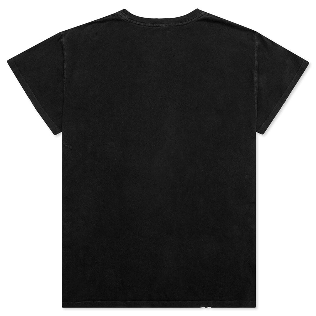 Mariah Crew Tee - Coal Pigment