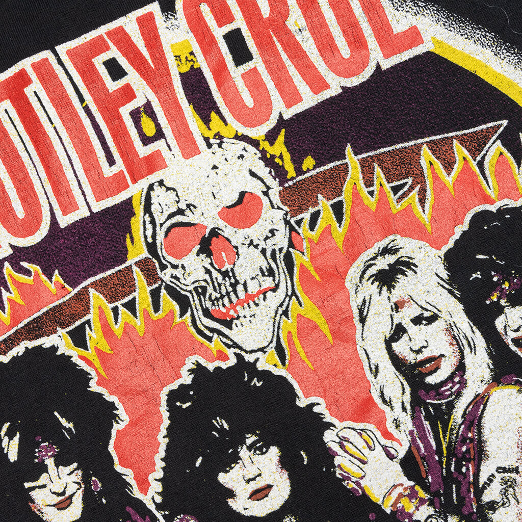 Motley Crue in Concert Tee - Coal Pigment