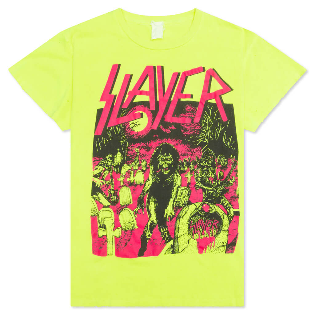 Slayer Live Undead Crew Tee - Acid
