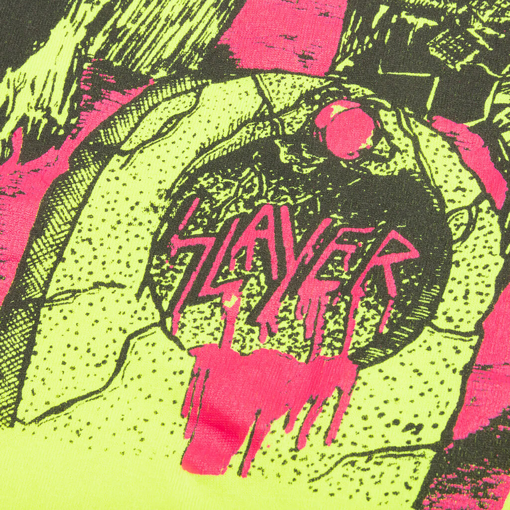 Slayer Live Undead Crew Tee - Acid