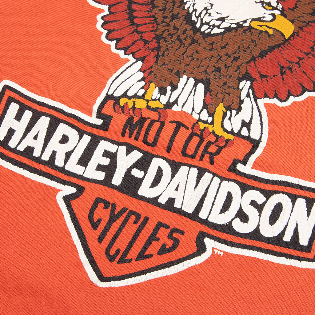 Harley Davidson Motor Cycles - Orange Crush