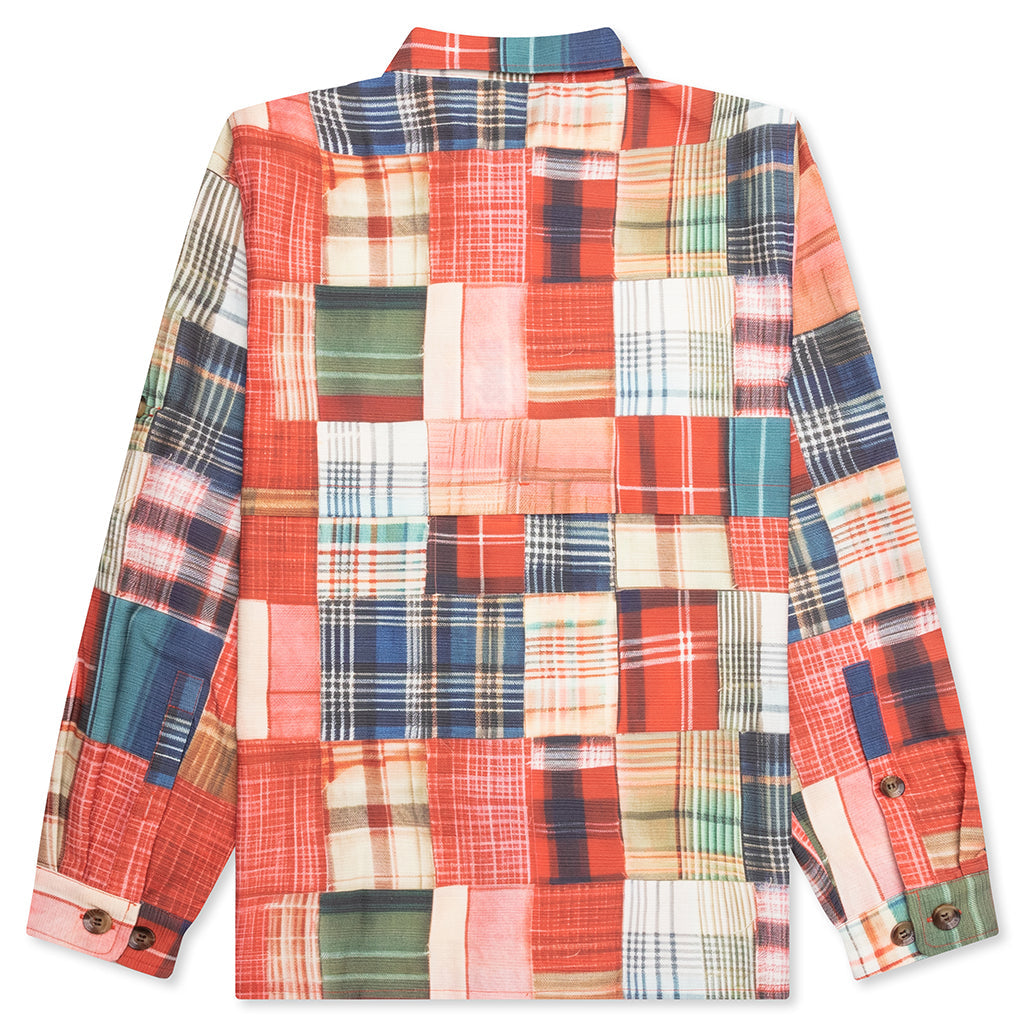 Madras Patch Explorer Shirt - Multi