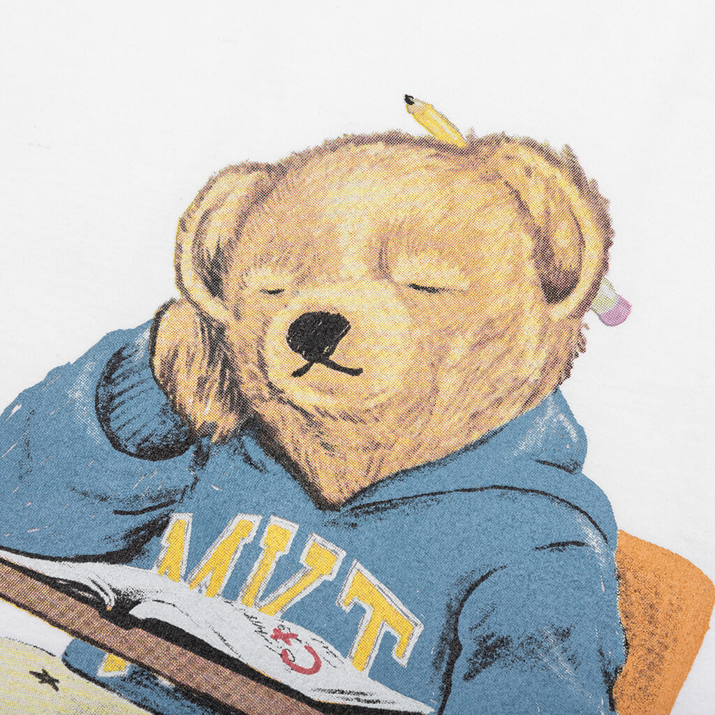 Making the Grade Bear T-Shirt - White