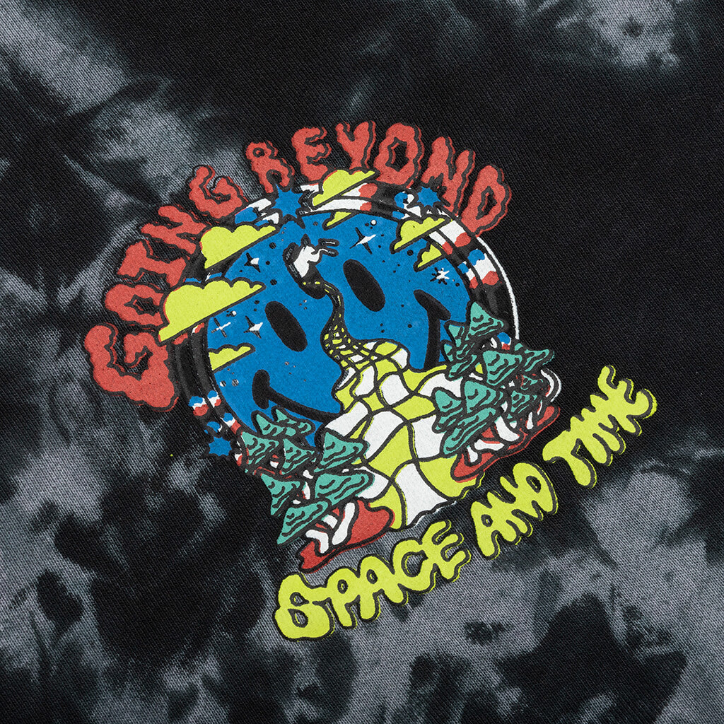 Smiley Beyond Space and Time Hoodie - Black