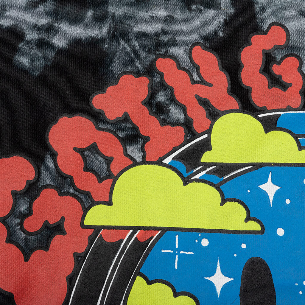 Smiley Beyond Space and Time Hoodie - Black