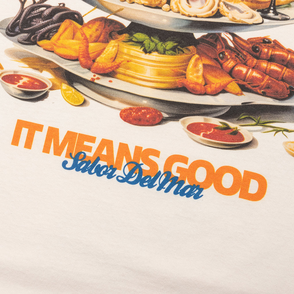 Mariscos S/S Tee - Cream