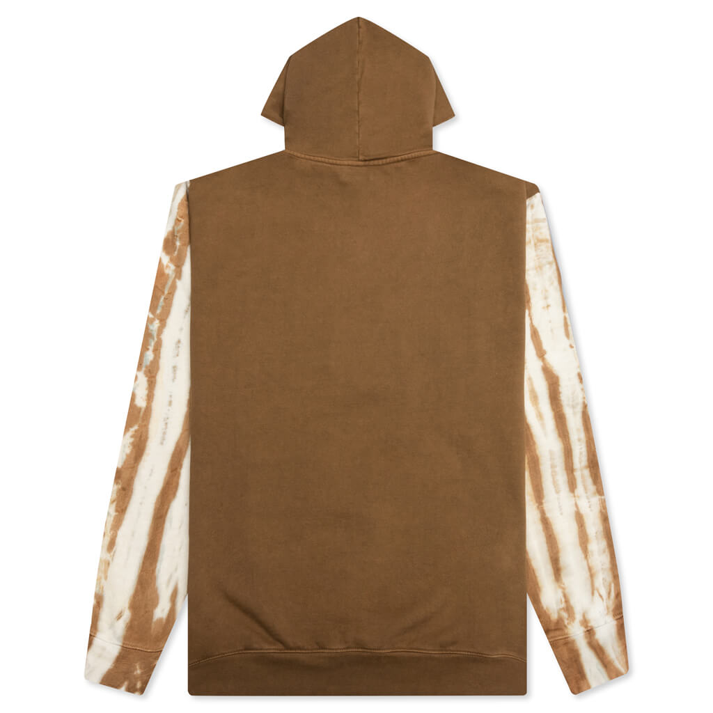Air Transit Puff Tie-Dye Hoodie - Brown