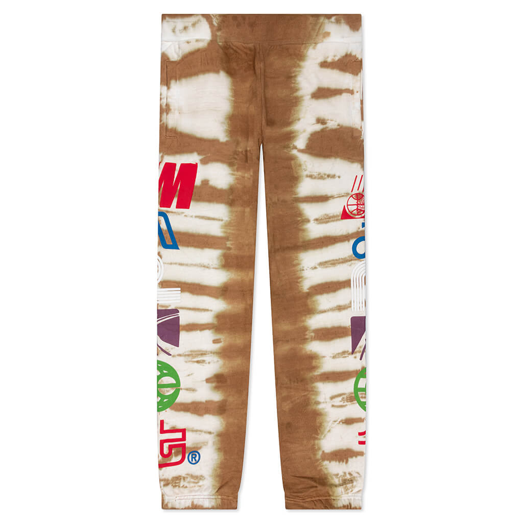 Air Transit Puff Tie-Dye Sweatpants - Brown