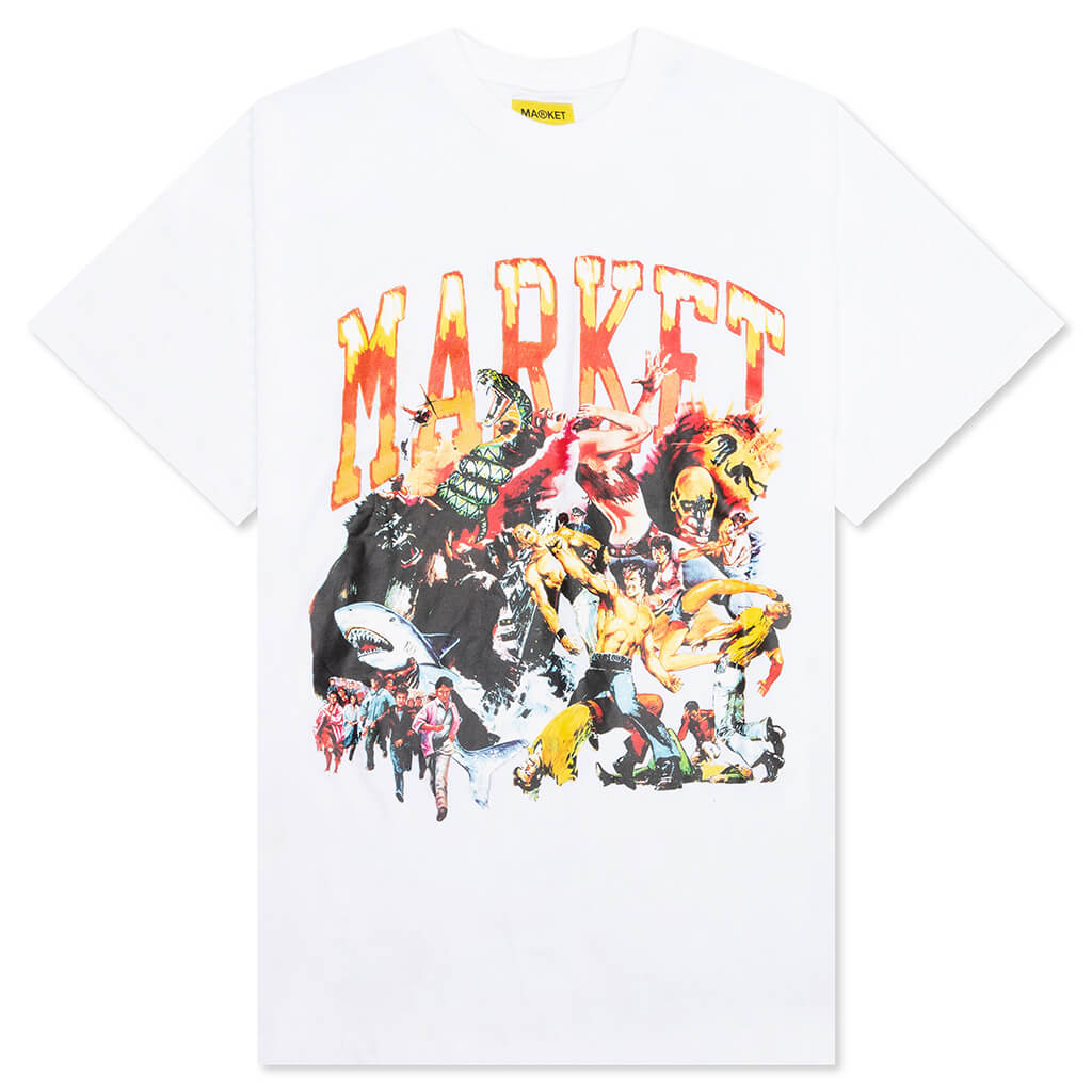 Arc Animal Mosh Pit T-Shirt - White