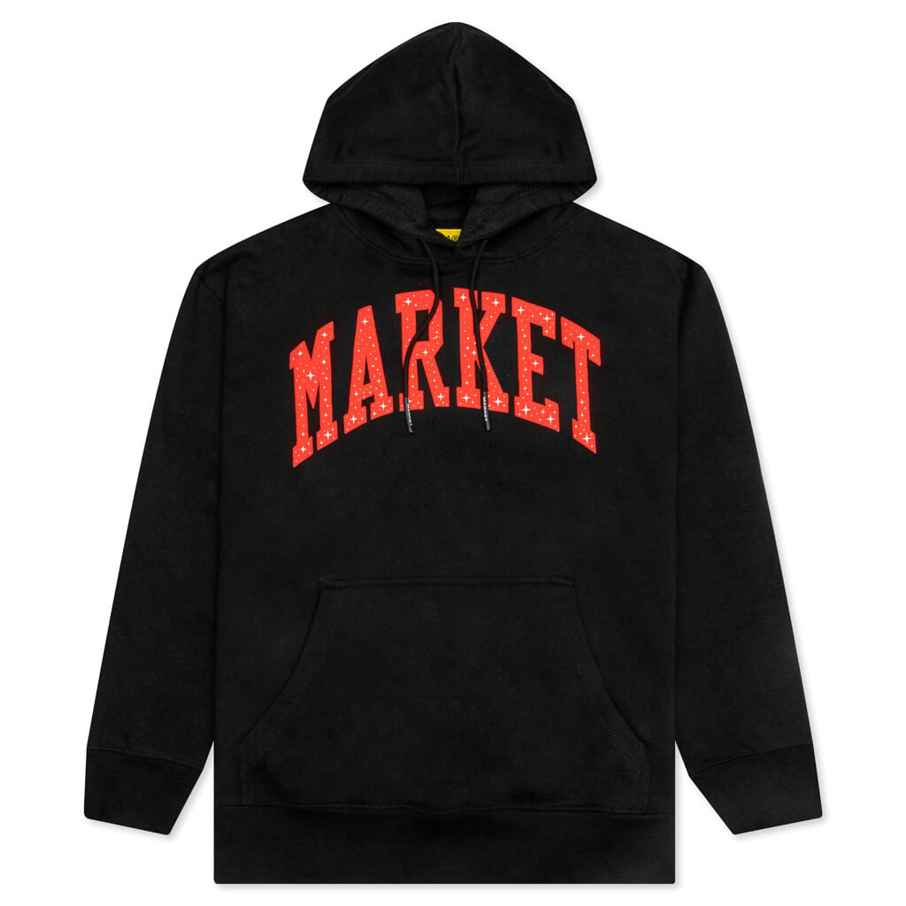 Arc Puff Hoodie - Black