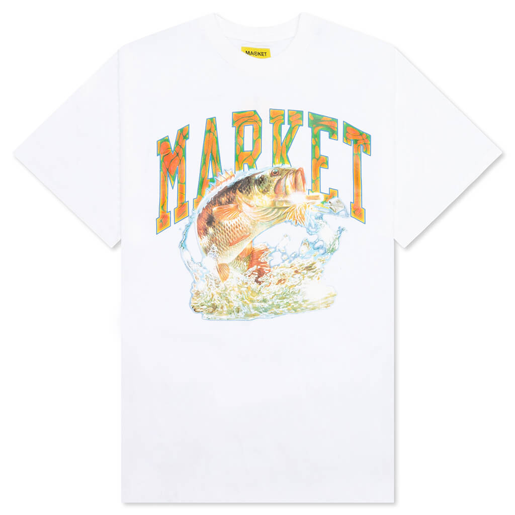 Bass Arc T-Shirt - White