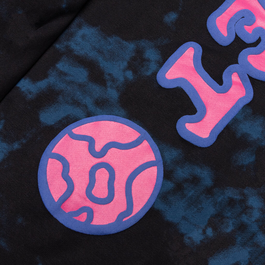 Cali Arc Peace Sweatpants - Navy Smoke Tie Dye