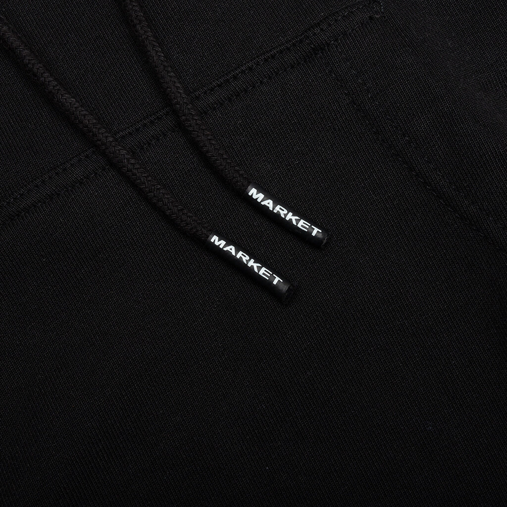 Cali Lock Gradient Hoodie - Black