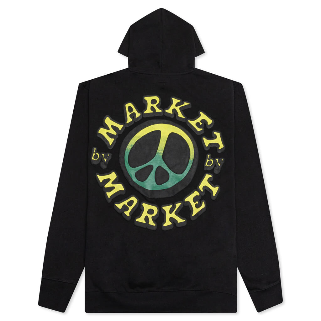 Cali Lock Gradient Hoodie - Black