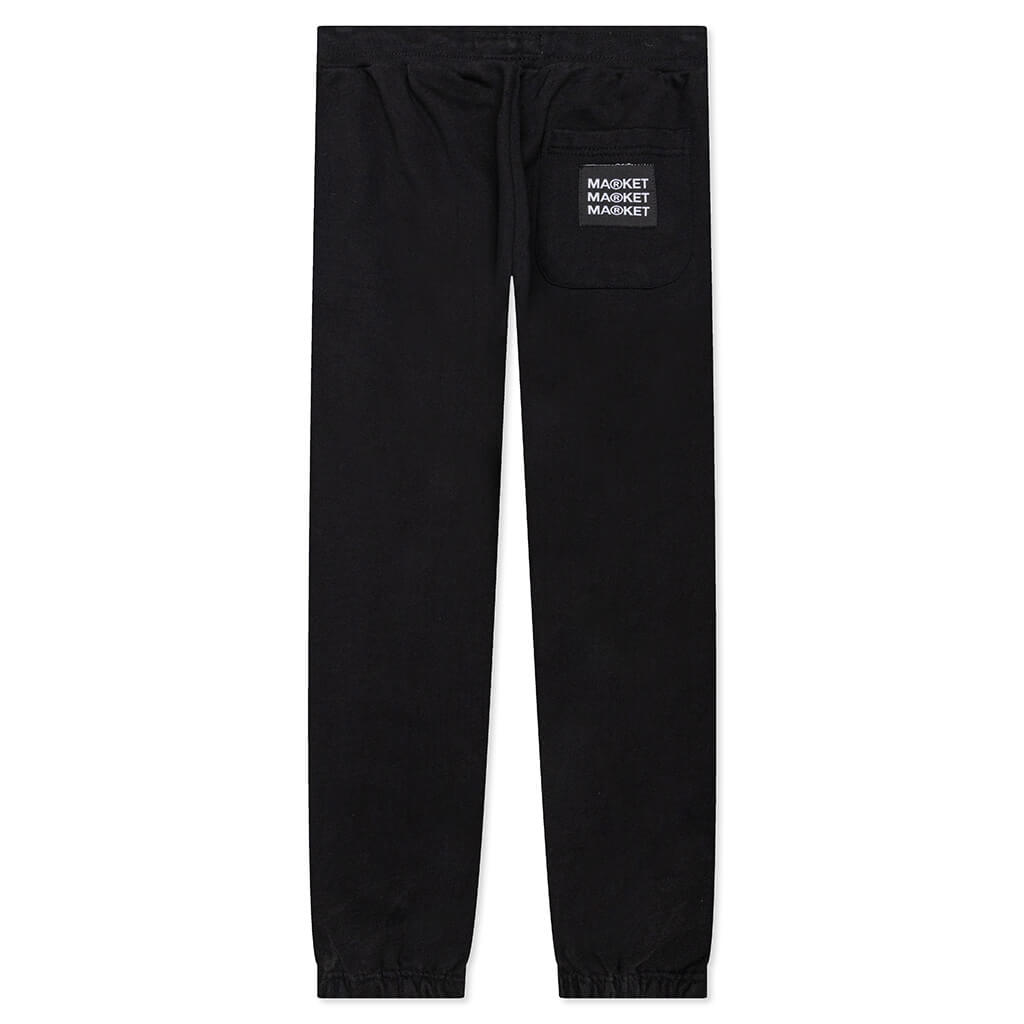 Cali Lock Gradient Sweatpants - Black