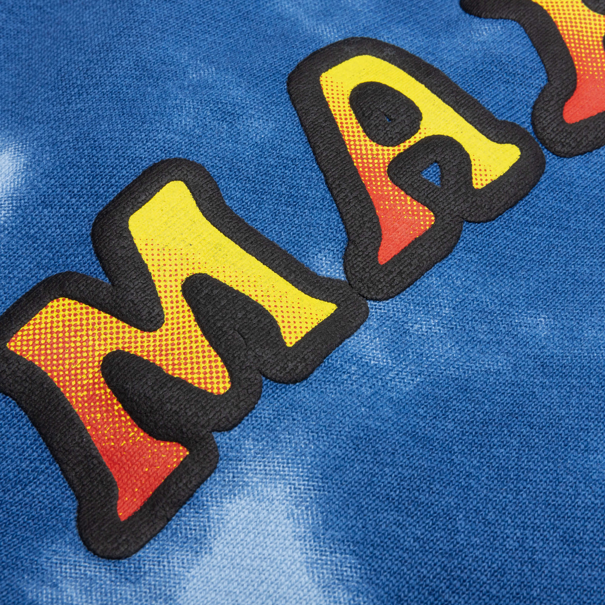 Cali Lock Gradient Tie-Dye Sweatshorts - Blue