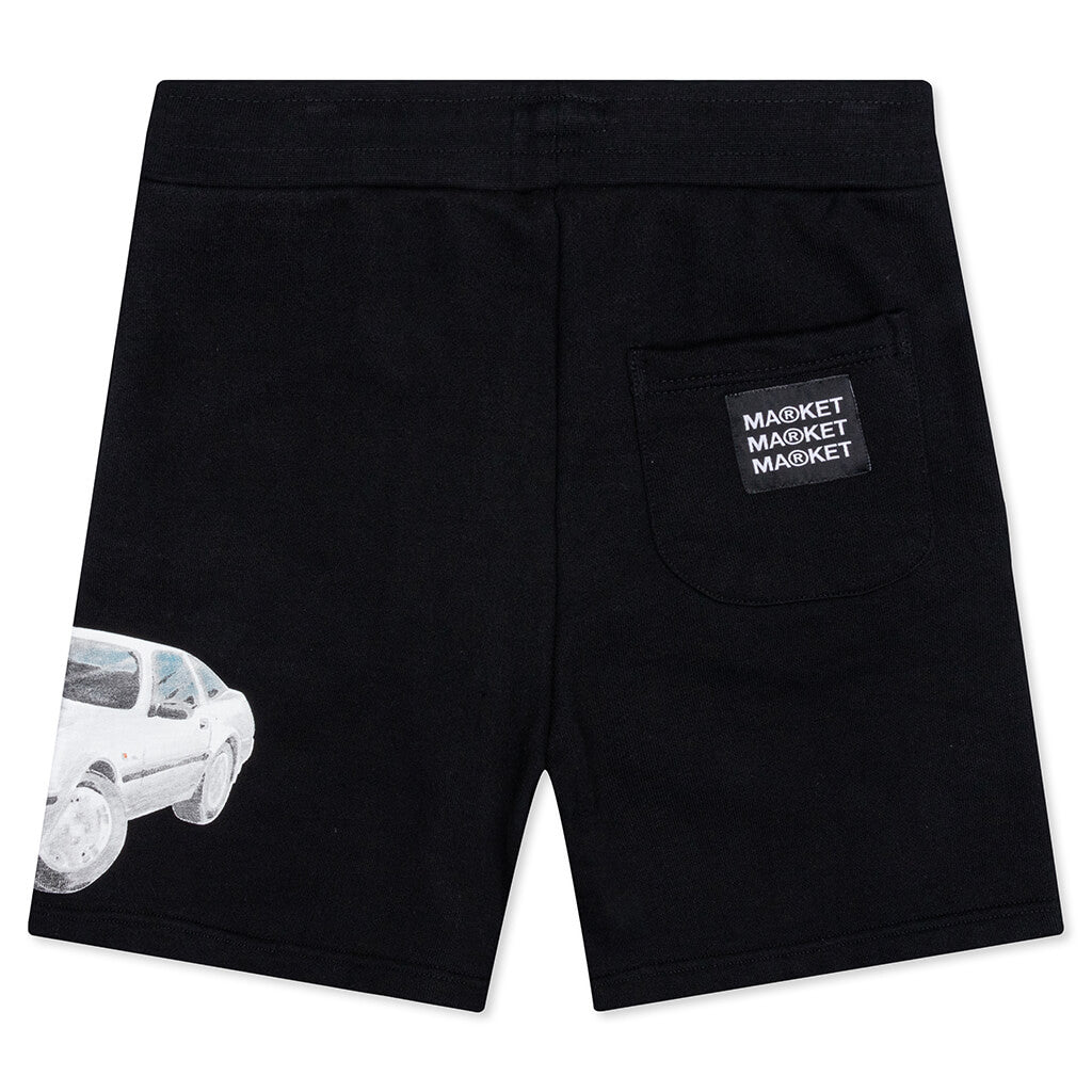 Exotic Automobile Sweatshorts - Black