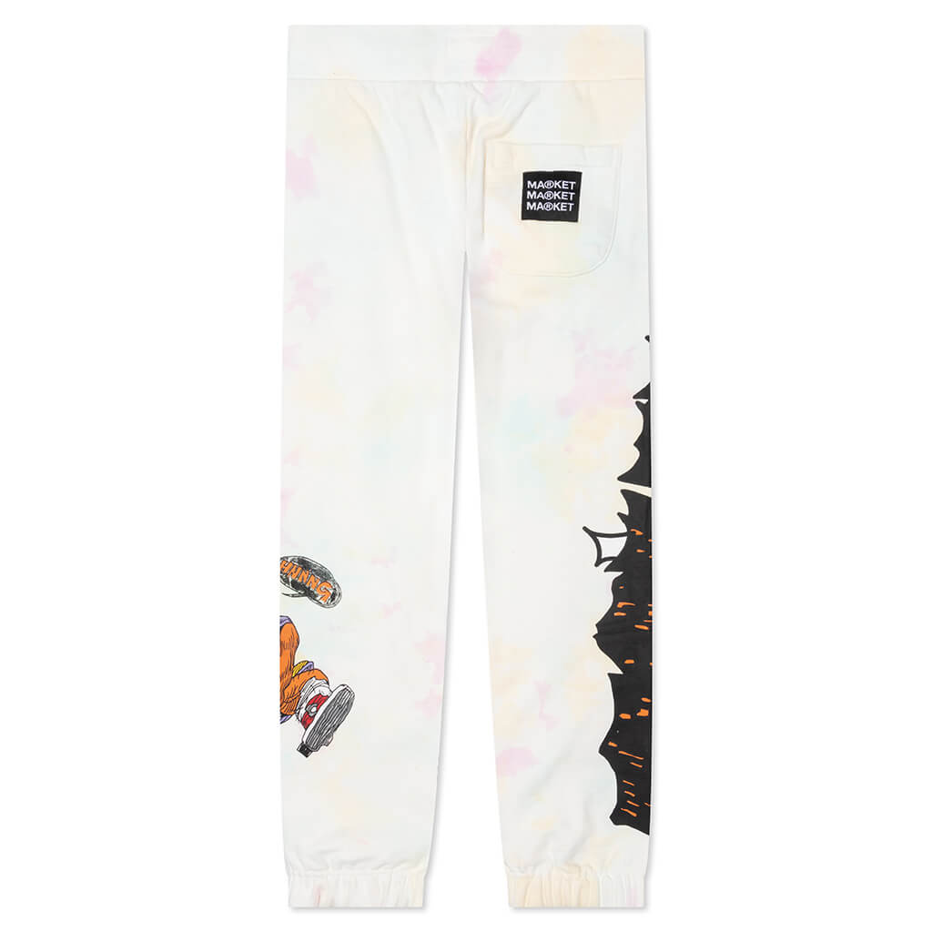 Hnnng Sweatpants - Perry Twinkle Tie-Dye