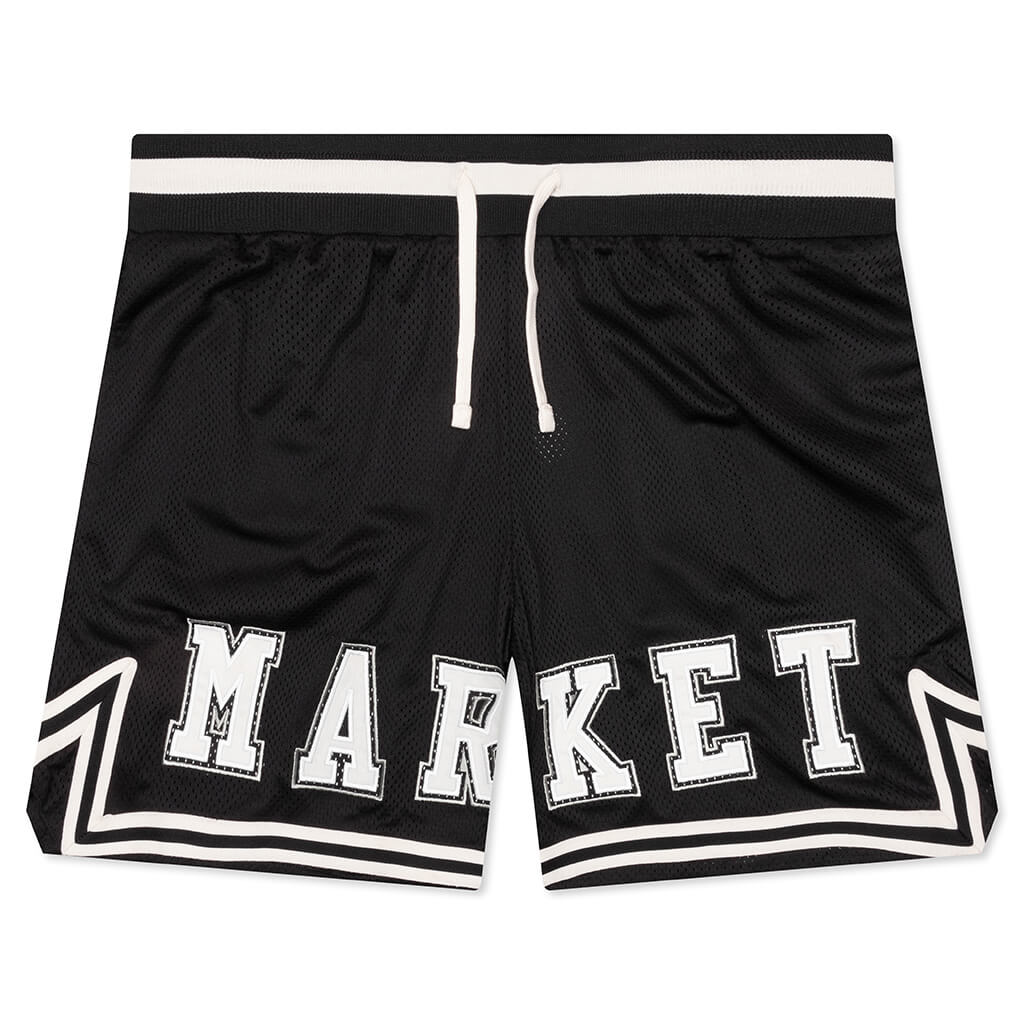Market International Game Shorts - Black