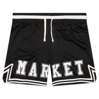 Market International Game Shorts - Black