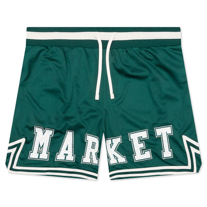 Market International Game Shorts - Deep Emerald