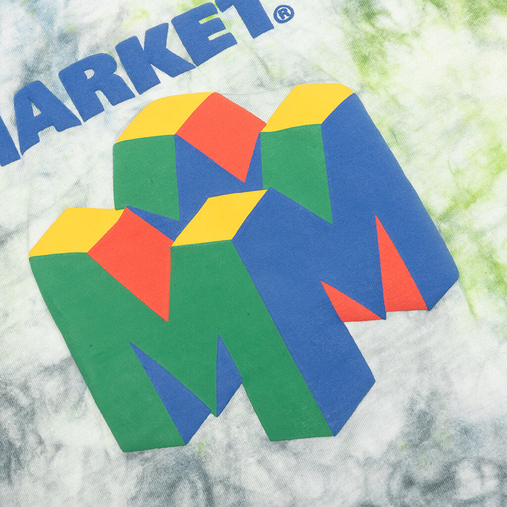M64 Tie-Dye Tee - Green/Blue