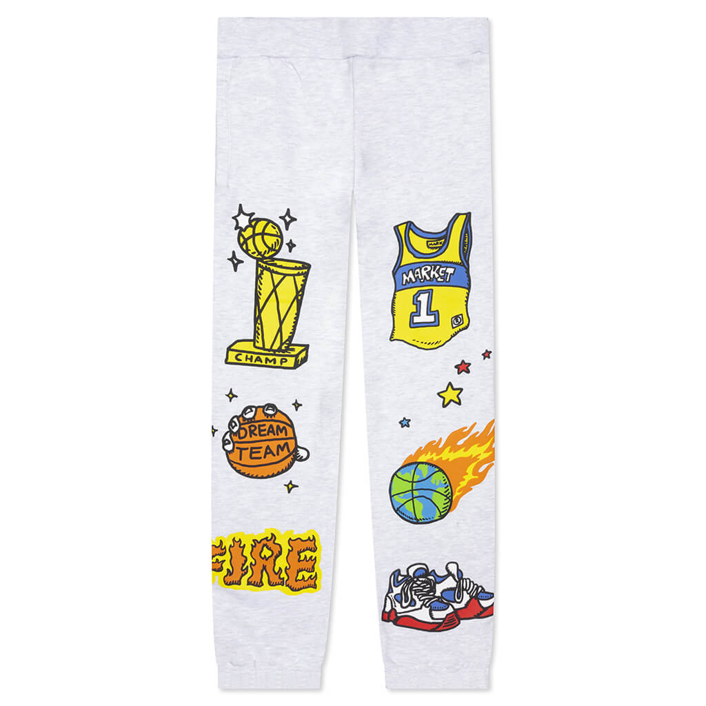 Memorabilia Sweatpants - Ash