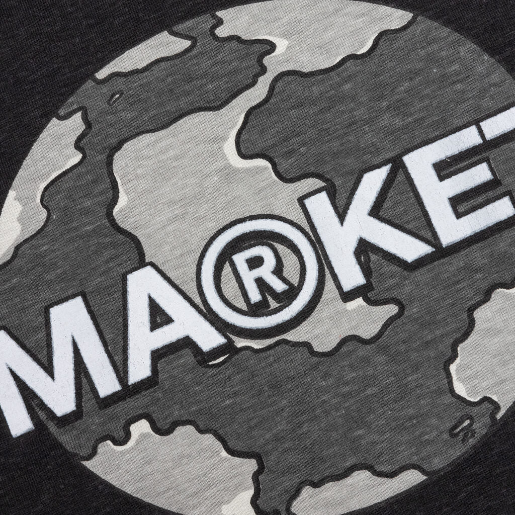 Monogram AOP Grayscale Tee - Black 