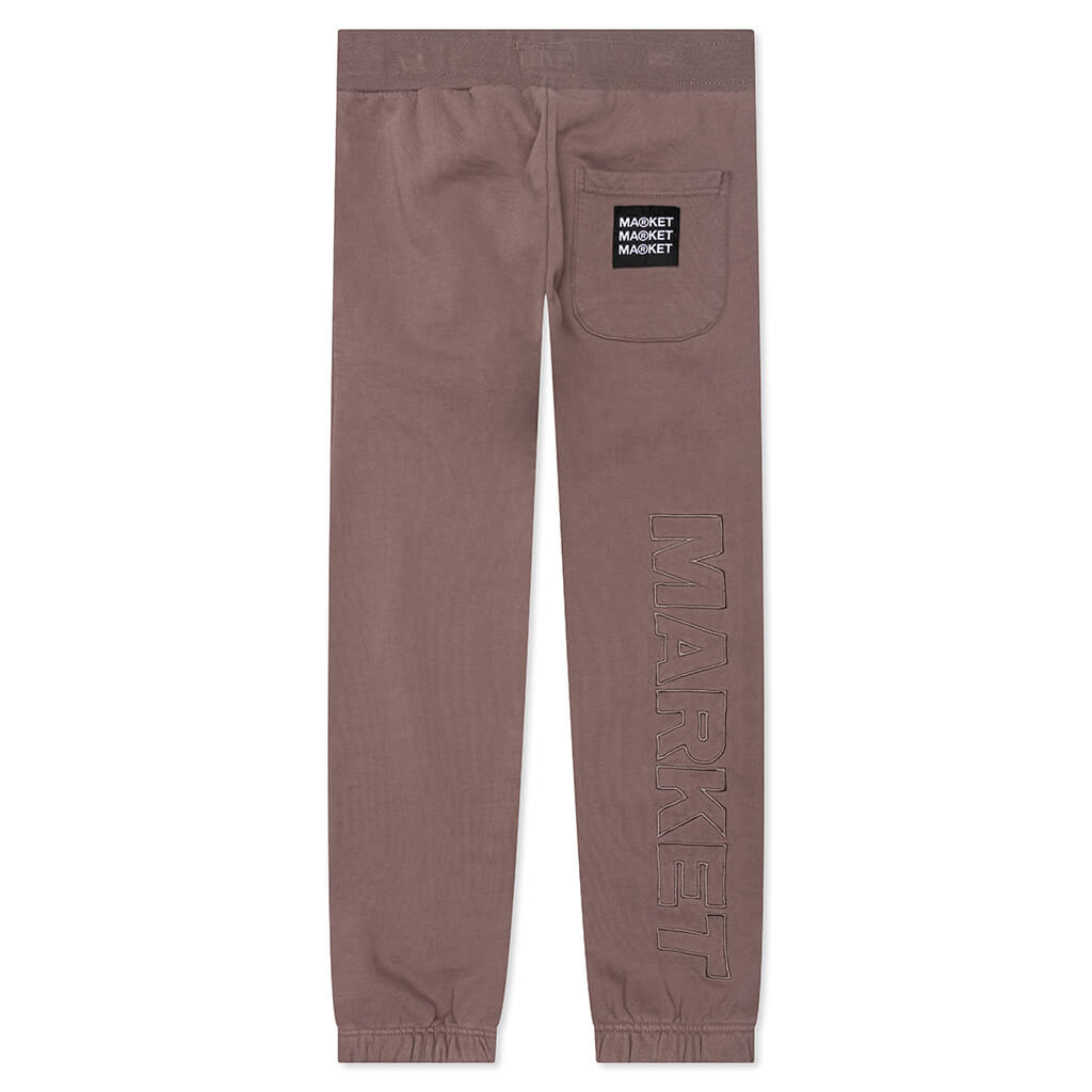 Script Sweatpants - Washed Grey