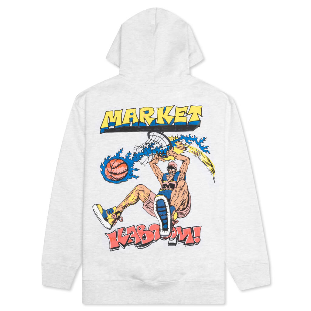 Slam Dunk Sketch Hoodie - Ash