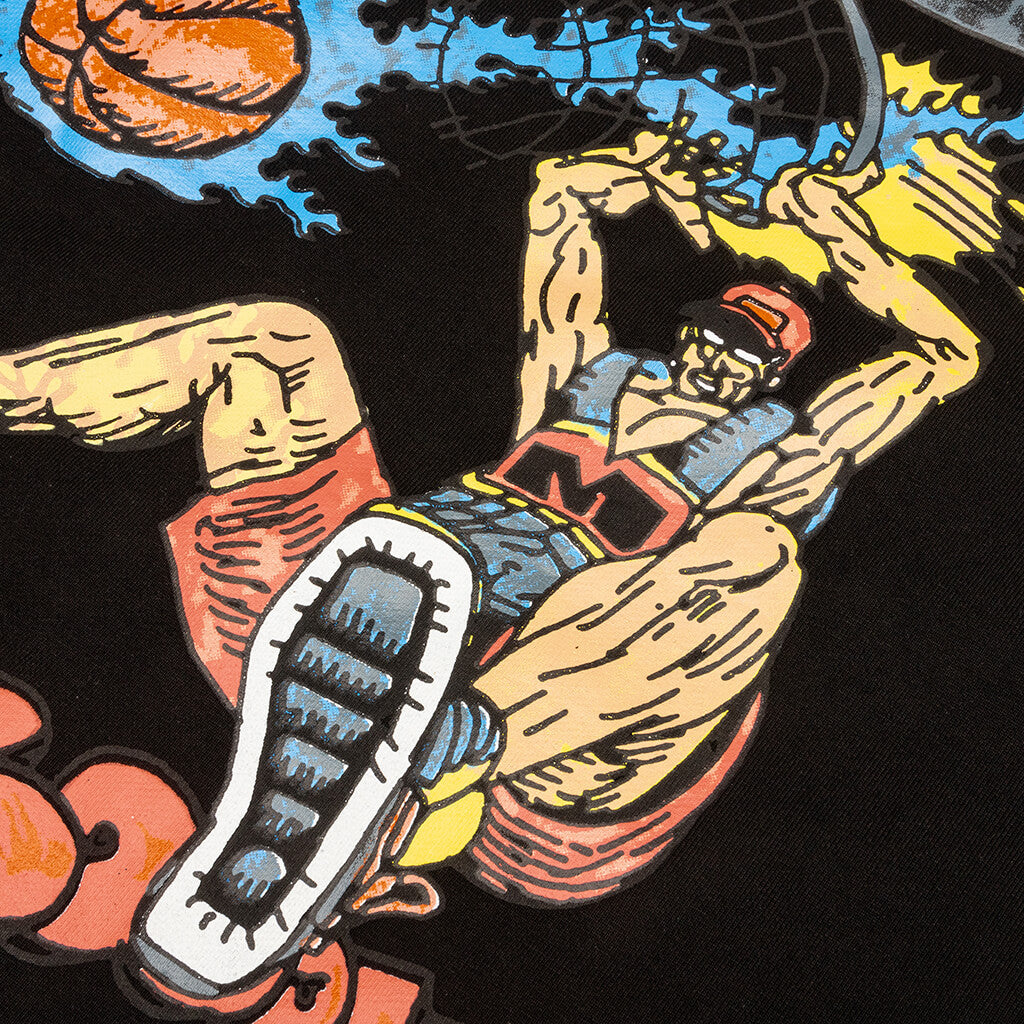 Slam Dunk Sketch Hoodie - Black