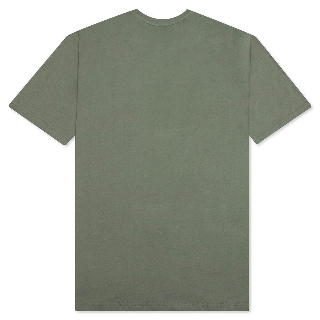 Smiley Look At The Bright Side Tee - Sage Green