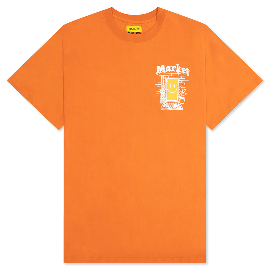 Smiley Home Goods T-Shirt - Rust