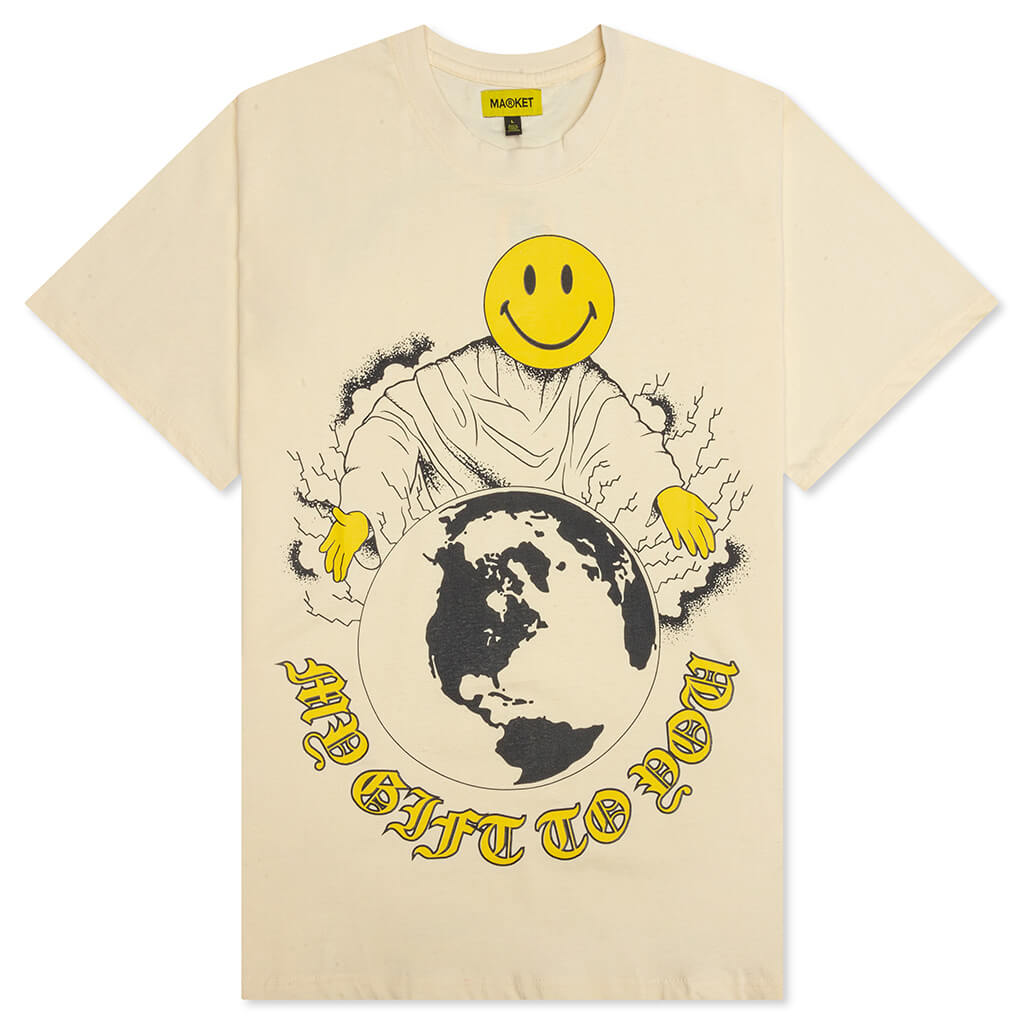 Smiley My Gift To You T-Shirt - Cream