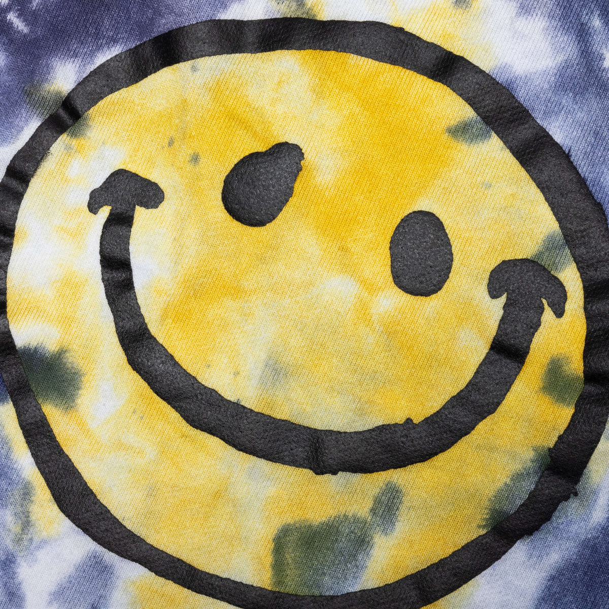 Smiley Sun Dye Sweatpants - Yellow/Blue