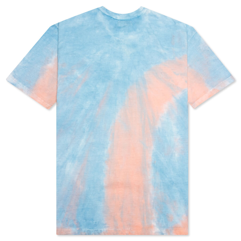 Work Life Balance Tie-Dye Tee - Water