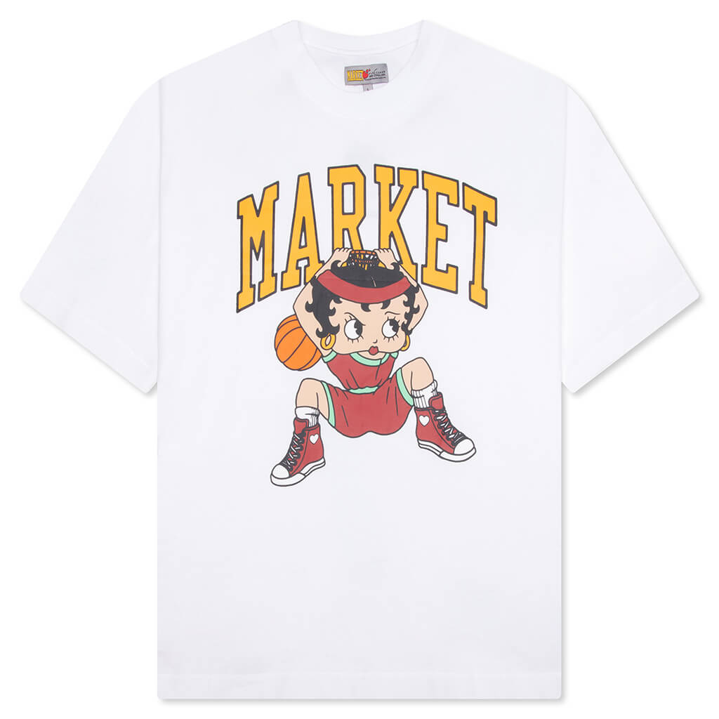 Market x Betty Boop Dunking T-Shirt - White