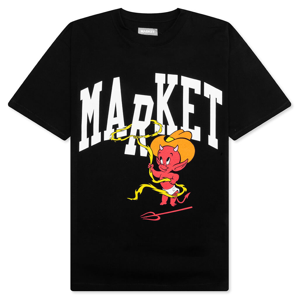 Market x Hot Stuff Cowboy Arc S/S T-Shirt - Black