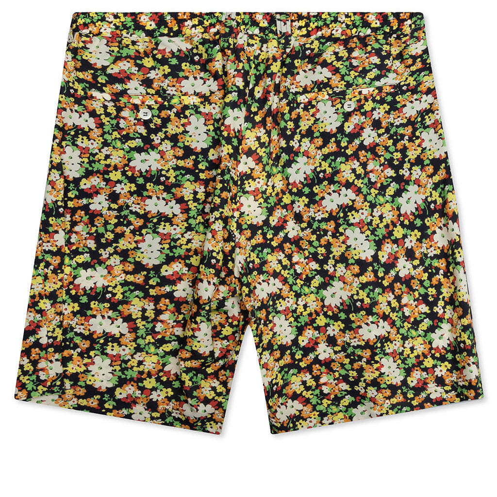 Flower Shorts - Black Floral Shorts