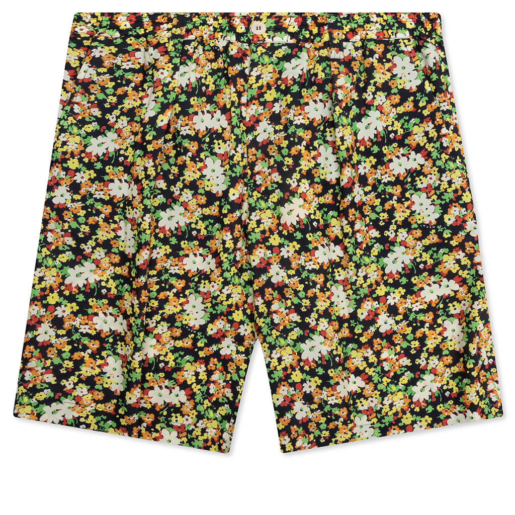 Flower Shorts - Black Floral Shorts